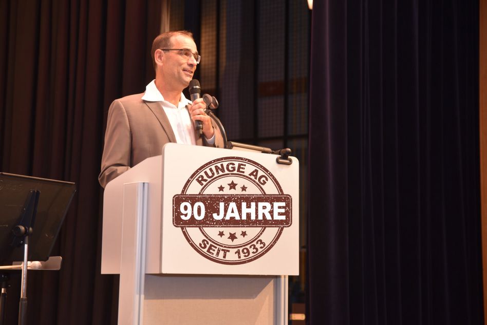 Verwaltungsratspräsident Stefan Trümpi blickt auf 90 Jahre Runge AG zurück