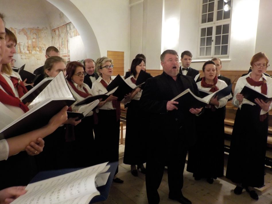 „Russische Volks- und Kirchenlieder bringt der Slavinsky-Chor am 14. September in die Kirche Obstalden. (Bilder: zvg)