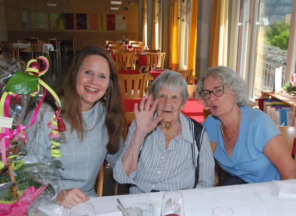 95 Jahre Ida Nef-Gmür – eine Frau mit purer Lebensfreude