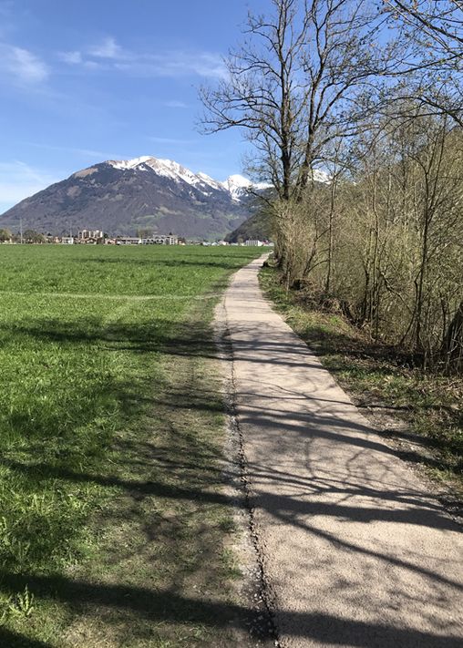 Aktuelle Arbeiten an den Wanderwegen in Glarus Nord