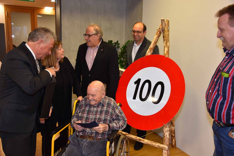 Fritz Stüssi 100-jährig