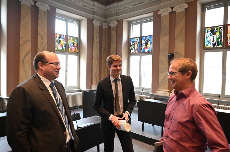 An der Einführung des IDAG massgeblich beteiligt (von links): Magnus Oeschger, Elias Krummenacher und Martin Jenny. (Foto: FJ)