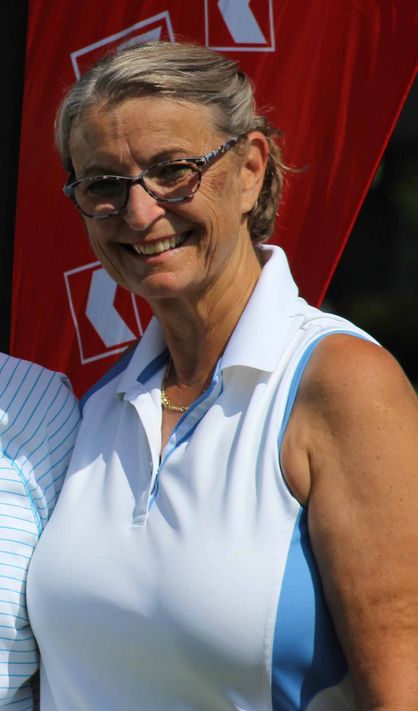 Die Glarner Golfmeisterin 2019 Gitti Kuhn