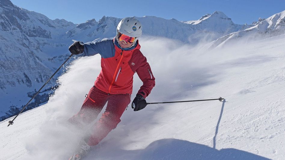 Familien gehen in Braunwald mit Migros und Swiss Ski auf die Piste