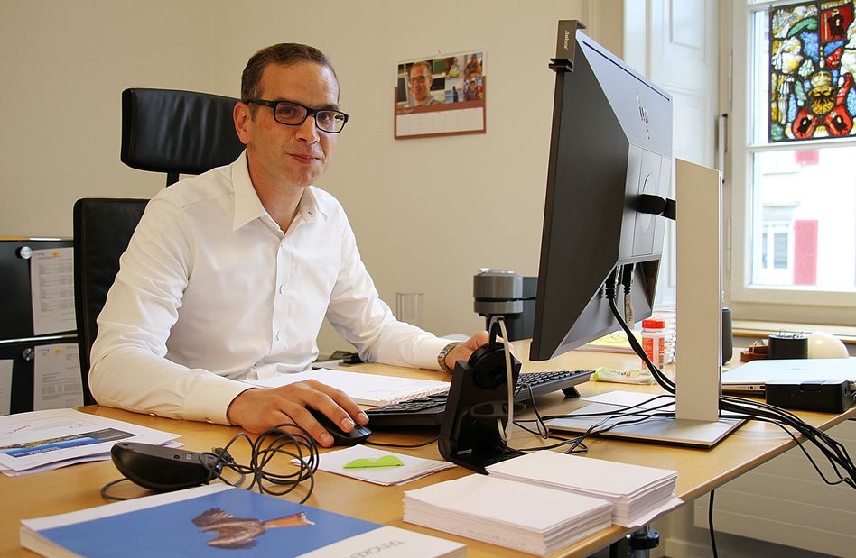 Dr. iur. Markus Heer steht dem Departement Bildung und Kultur vor. (Bilder: mb)