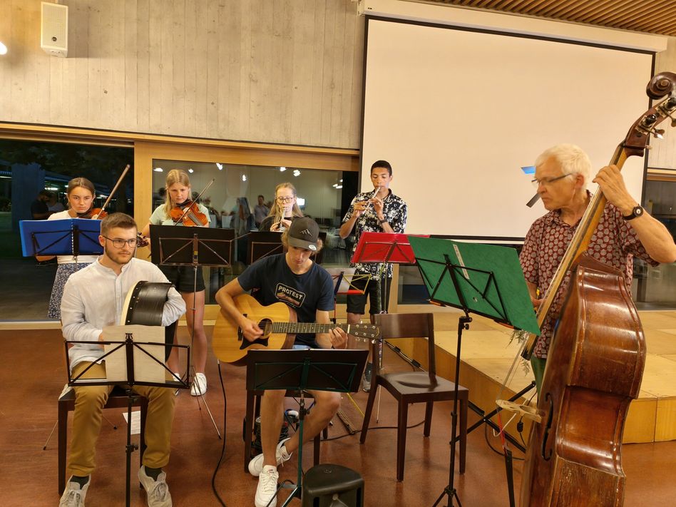 Ensemble «The Irish» der Musikschule Uznach