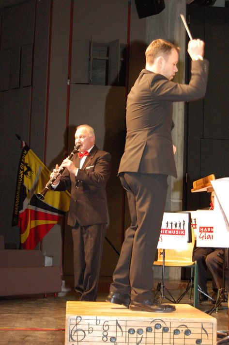 Werner Oertli Klarinette, Dominic Uehli Dirigent
