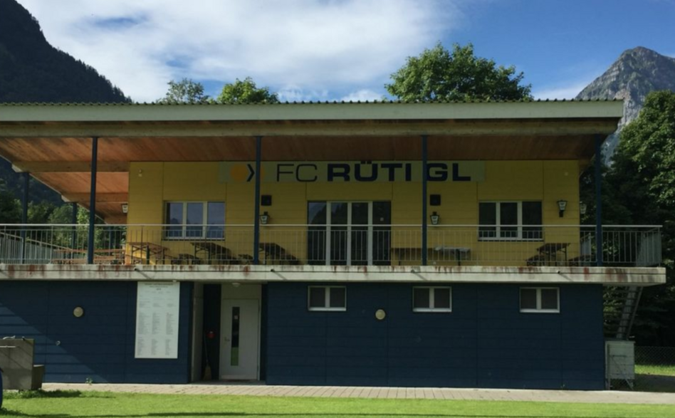 … im Clubhaus des FC Rüti