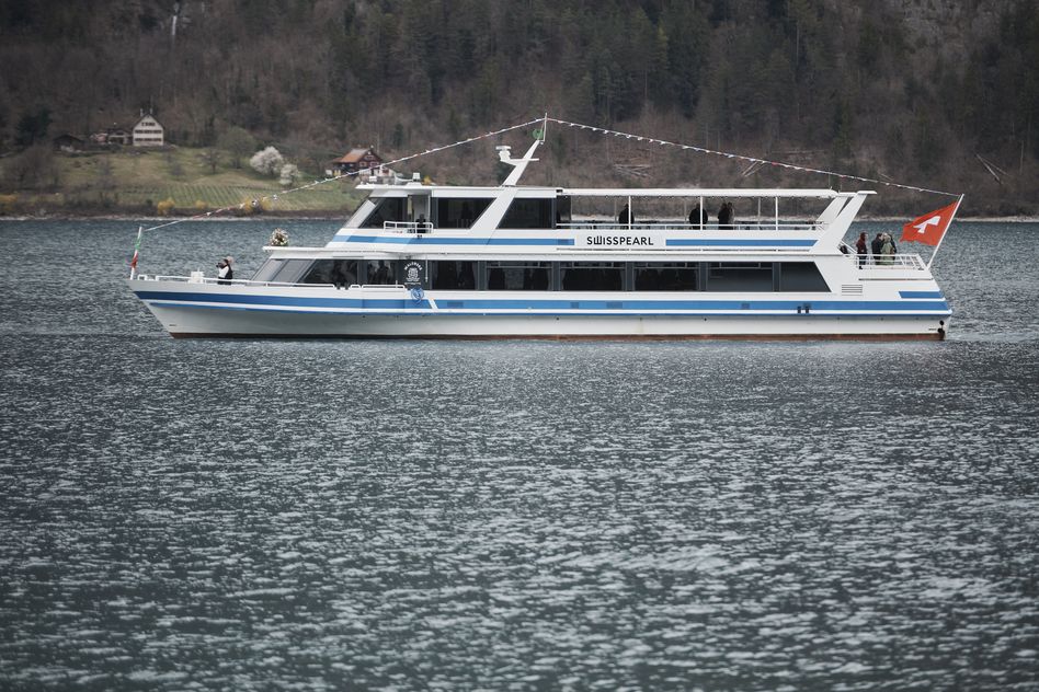 «MS Swisspearl» heisst das neue Motorschiff auf dem Walensee (Bilder: samuel trümpy)