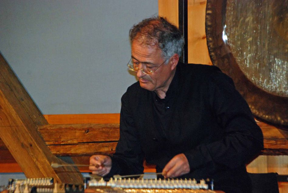 Hackbrett-Virtuose Roland Schildknecht