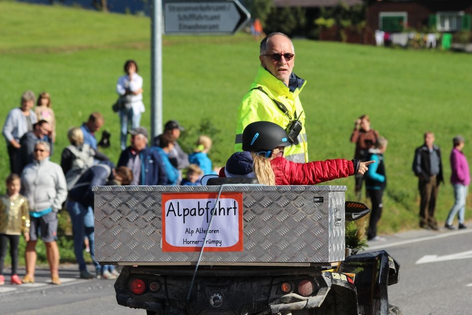 Volksfest Alp-Abzug