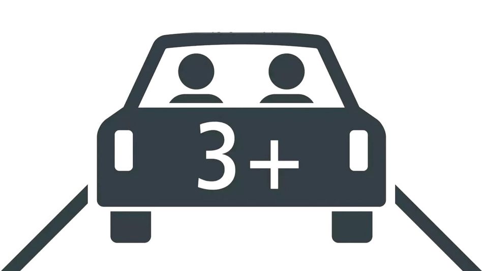 Gegen Carpooling: In Zonen mit Fahrverbot sollen gemäss Regierungsrat keine neuen Schilder Ausnahmen für Fahrzeuge mit mehreren Insassen signalisieren • (Foto: ASTRA)