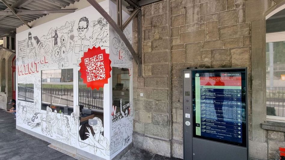 Der Kanton Glarus fördert die Begeisterung für MINT-Fächer mit Schulkursen in der Maker-Station im Bahnhofsgebäude Näfels-Mollis • (Foto: zigerschlitzmakers.ch)