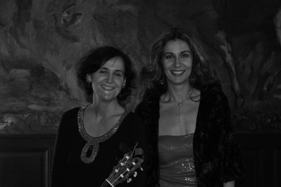 Maria-José Burguillos (rechts) und Elisabeth Trechslin, Gitarre (Bild: zvg)
