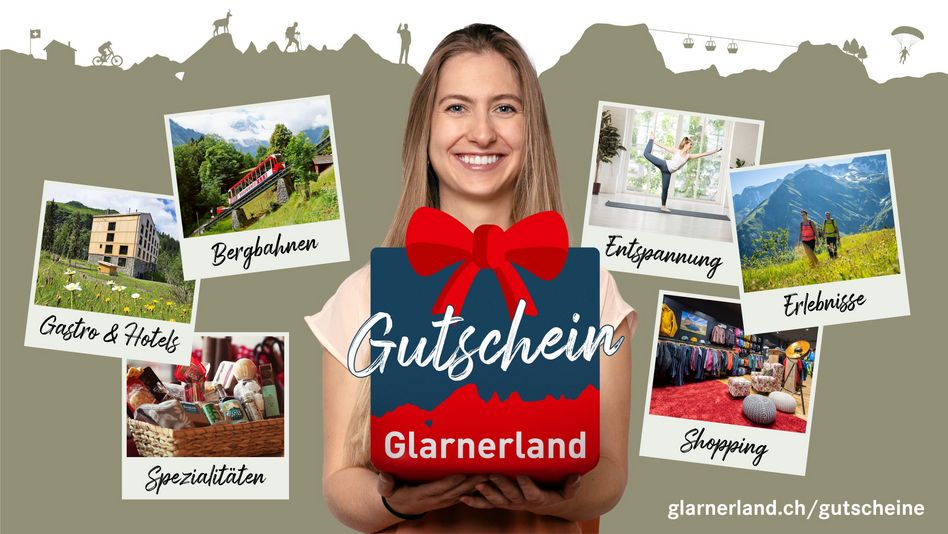 Glarnerland Gutscheine auf glarnerland.ch (zvg)