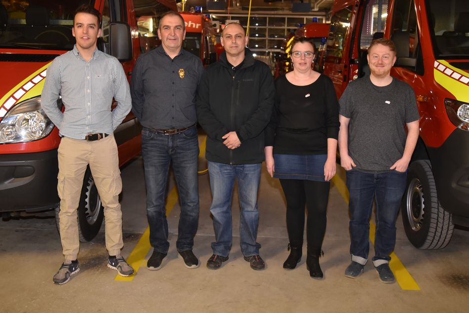 Bilder von der Gründungsversammlung Feuerwehrverein Glarus. (zvg)
