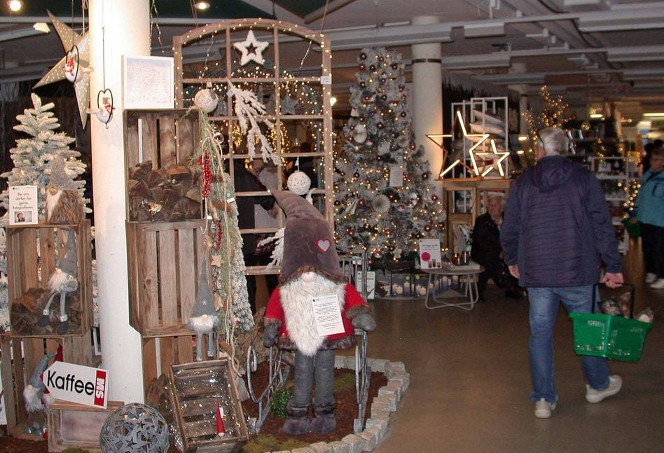 Impressionen vom Advents- und Weihnachtsmarkt im Gartencenter Grünenfelder in Niederurnen (Bilder: hasp)