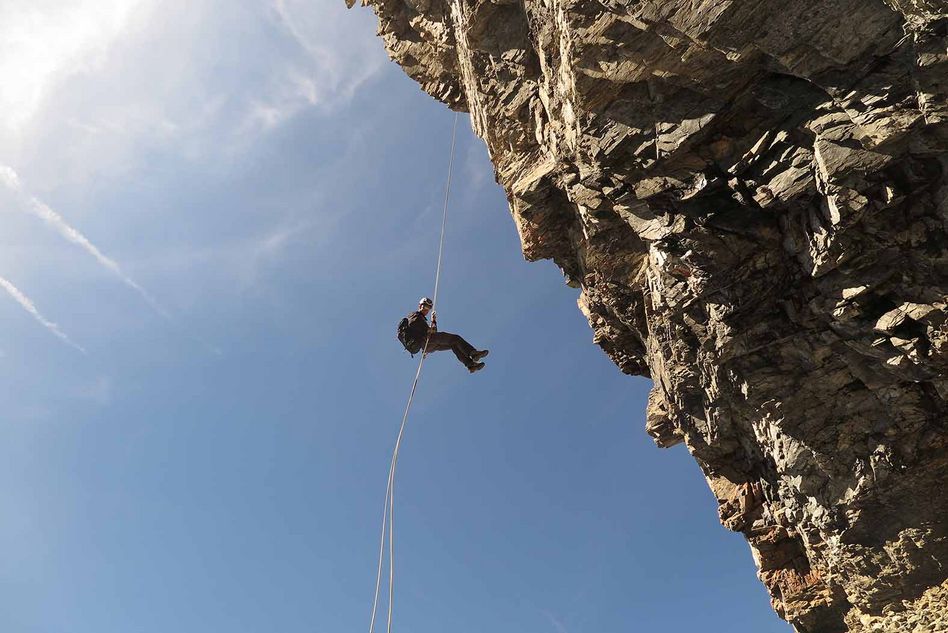 Mit Bergführern die Berge erleben: (Bilder Hansueli Rhyner)
