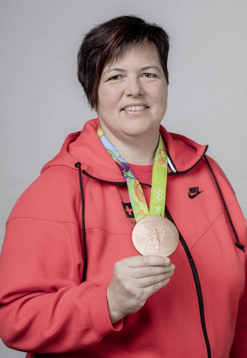 Heidi Diethelm nicht nur in Rio erfolgreich, sondern auch in Glarus. (Pressebild)