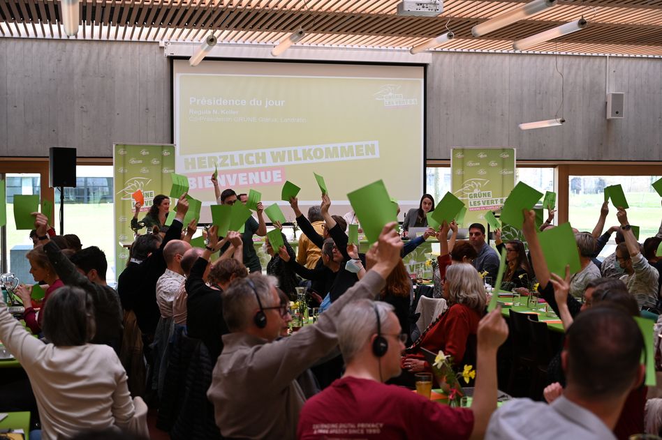 Weitere Bilder von der Delegiertenversammlung der Grünen Schweiz in Ziegelbrücke