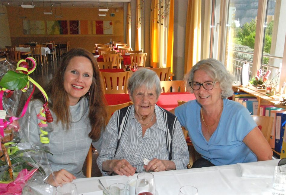 95 Jahre Ida Nef-Gmür – eine Frau mit purer Lebensfreude