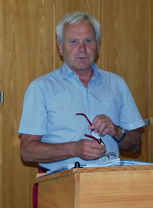 AVG-Präsident Georg Banzer