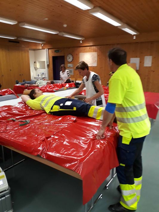 Mittwoch, 1.Mai 2019, 18.00– 20.00 Uhr, Feuerwehrstützpunkt Buchholz, Glarus Blutspendeaktion. (Bild: zvg)