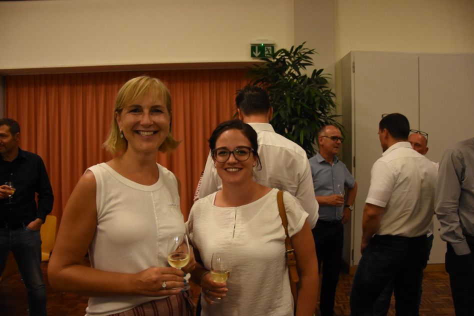 Zwei Unternehmerinnen: Yvonne Carrara (links) und Andrea Gisler (Foto: Søren Ehlers)