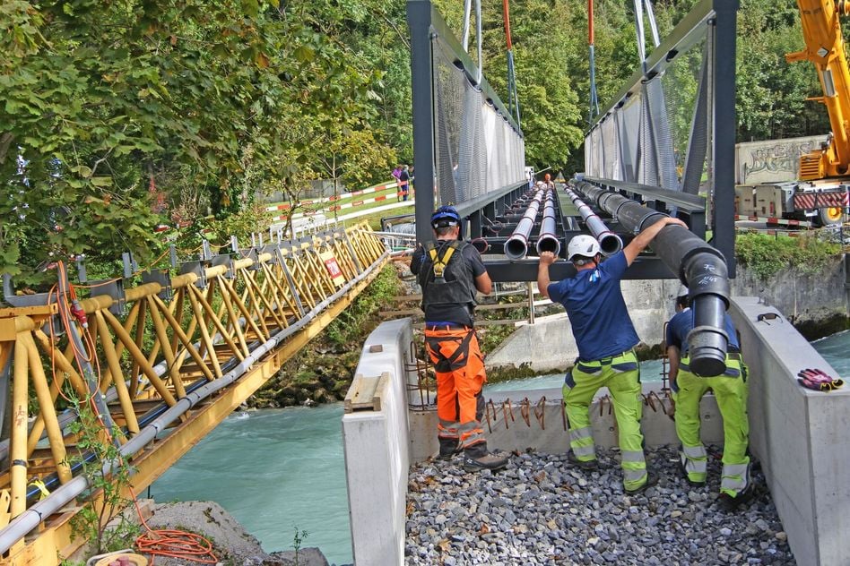 Die neue Langgüetli-Brücke in Netstal wurde endlich fertiggestellt!