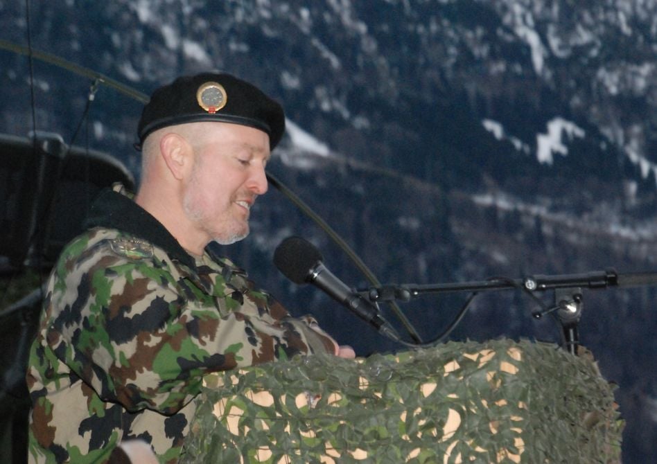 Bataillonskommandant Oberstlt Christian Streiff (Bilder: hasp)