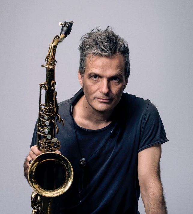 Presse-Fotos vom Saxofonisten Christoph Grab (zvg)