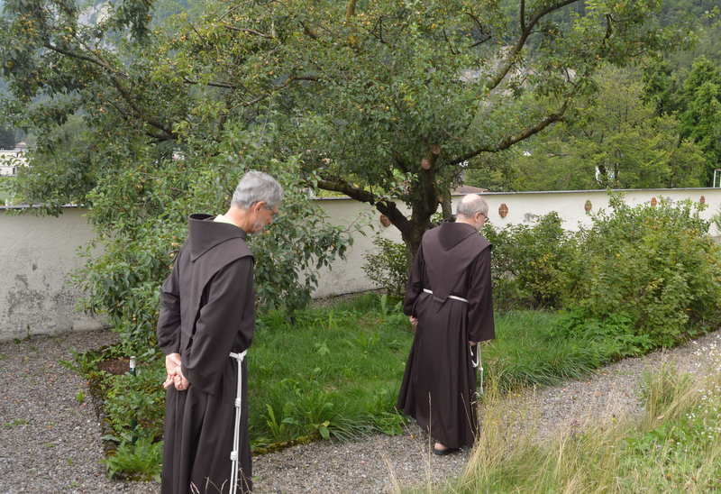 Hinter den Kulissen vom Franziskanerkloster Näfels