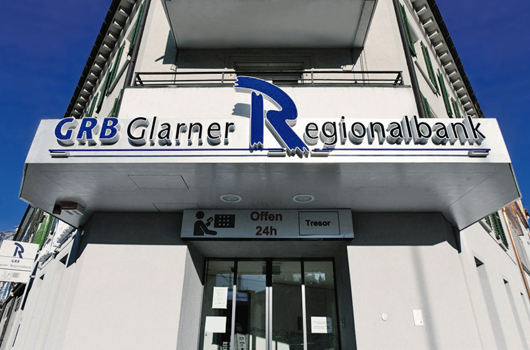 Medienmitteilung der GRB Glarner Regionalbank (Archivbild. e.huber)