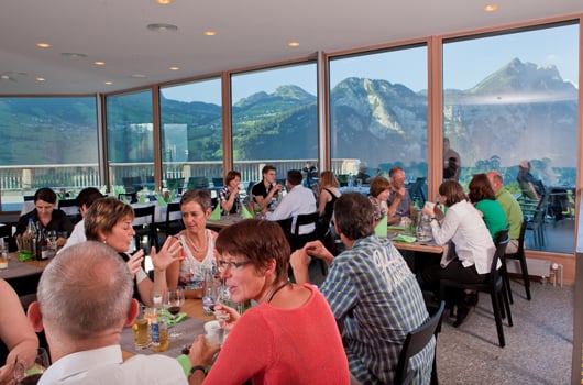 Das Restaurant Panorama Lihn. (Bild: zvg)