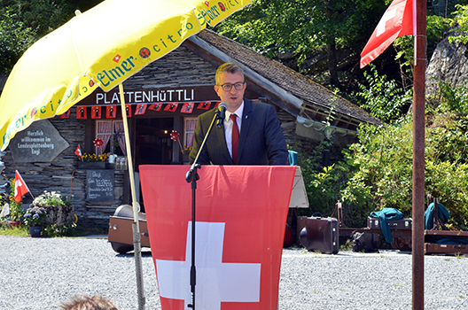 «Nicht Landesgrenzen, sondern Werte machen die Schweiz aus»