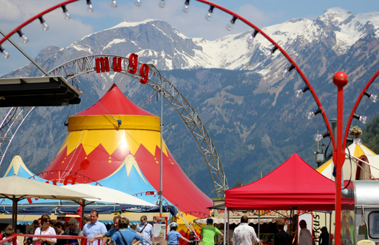 Zirkus Mugg feierte das Saisonstartfest. (Bilder: zvg)