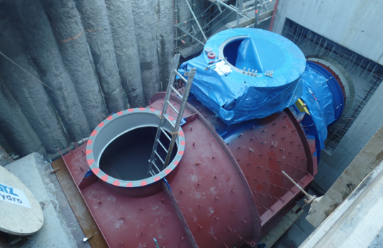 Neubau Wasserkraftwerk Rufi – Moderner Kraftwerksbau mit innovativen Baumethoden