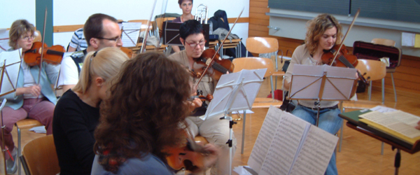 Registerproben und Detailarbeit waren die Schwerpunkte des Probesonntags vom Orchester „con brio“. (Bild: zvg)