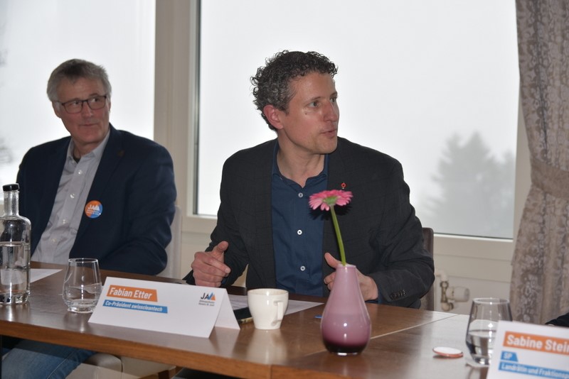Ruedi Schwitter (links) und Fabian Eztter